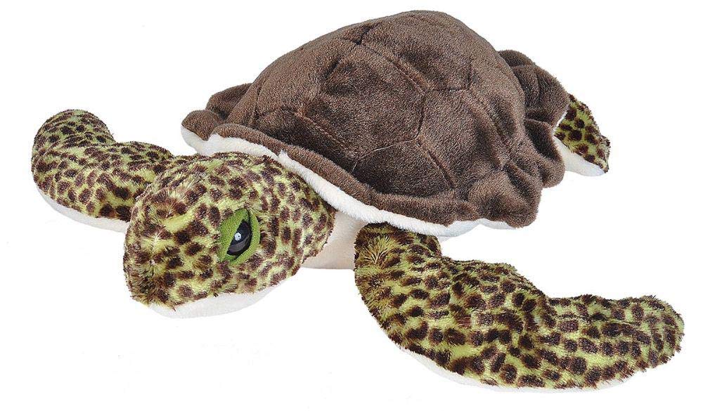 Peluche tortue verte 30 cm - La Magie des Automates